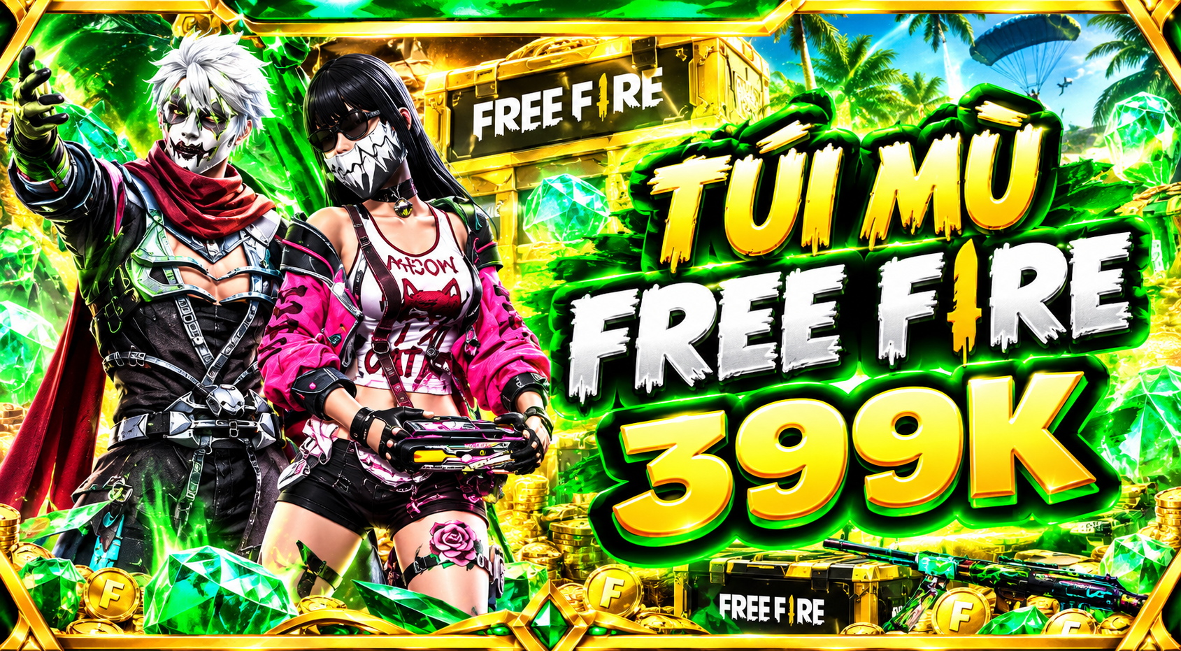 TÚI MÙ FREE FIRE 399K