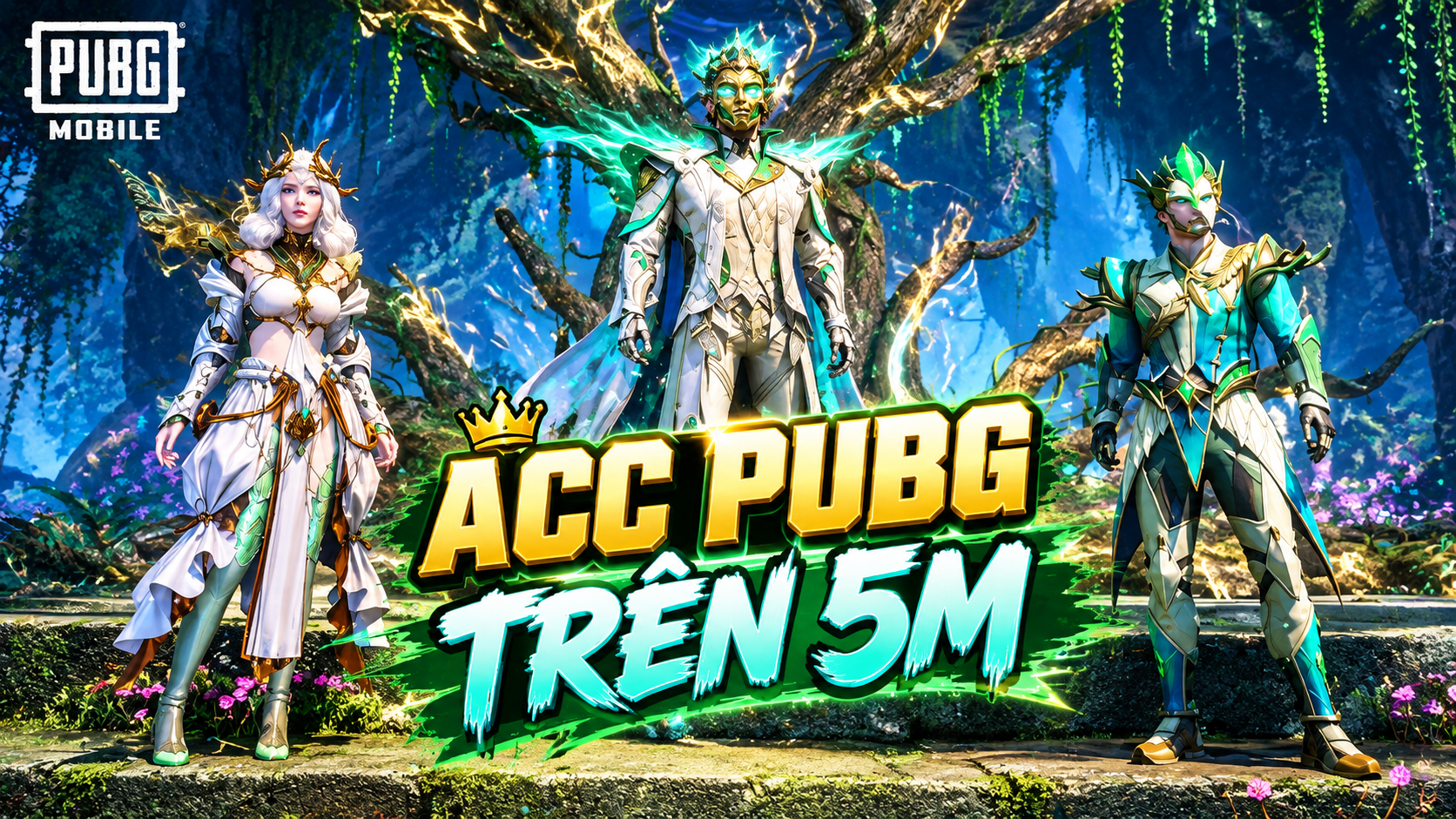 ACC PUBG TRÊN 5M